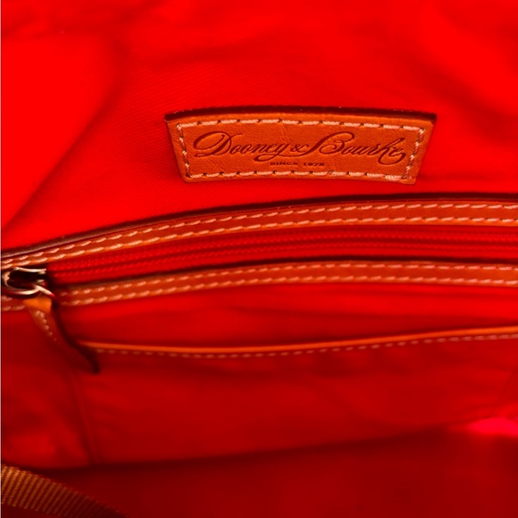 Yellow Leather Dooney & Bourke Hobo Shoulder Bag - Picture 5 of 7